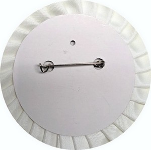 G 105 Juryrozetje in 3 x Rood en 3 x Wit LAATSTE OP=OP!!